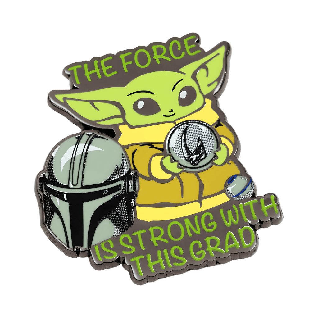 The Force Is Strong With This Grad - Grogu Disney pin