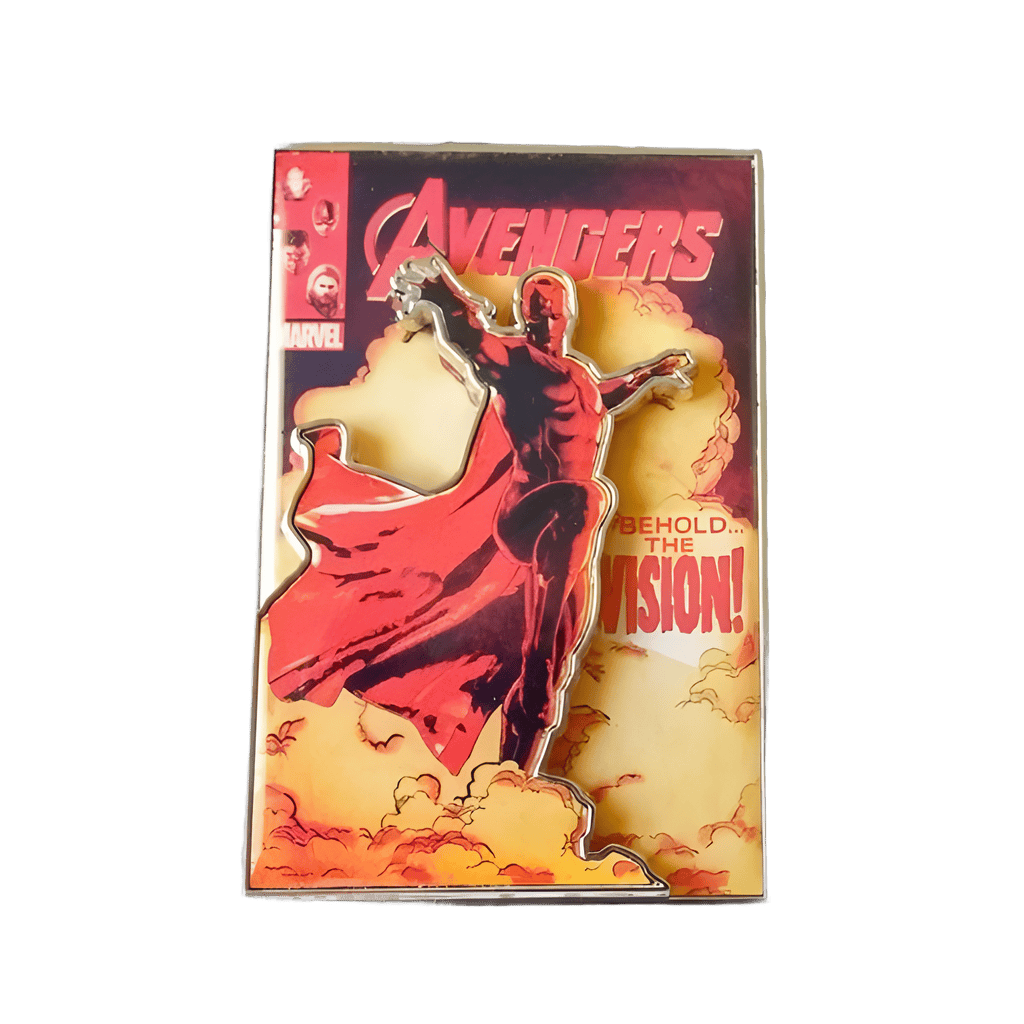 Vision Comic Book Debut Cover Disney pin