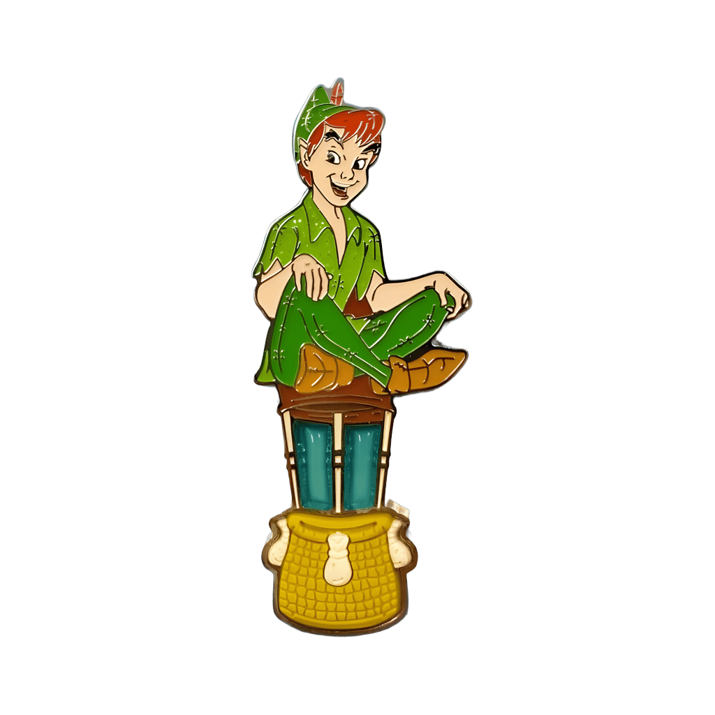 Peter Pan Floating Down Main street Balloon Disney pin