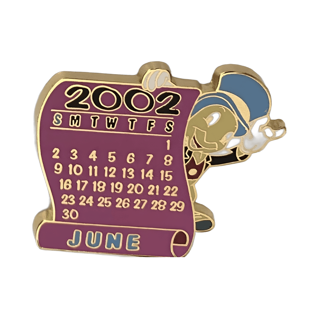 June - Jiminy Cricket Disney pin