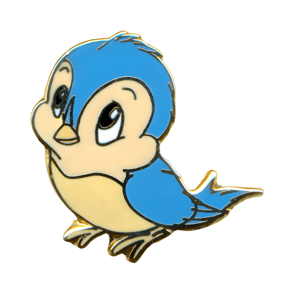 Snow White Blue Bird Disney pin