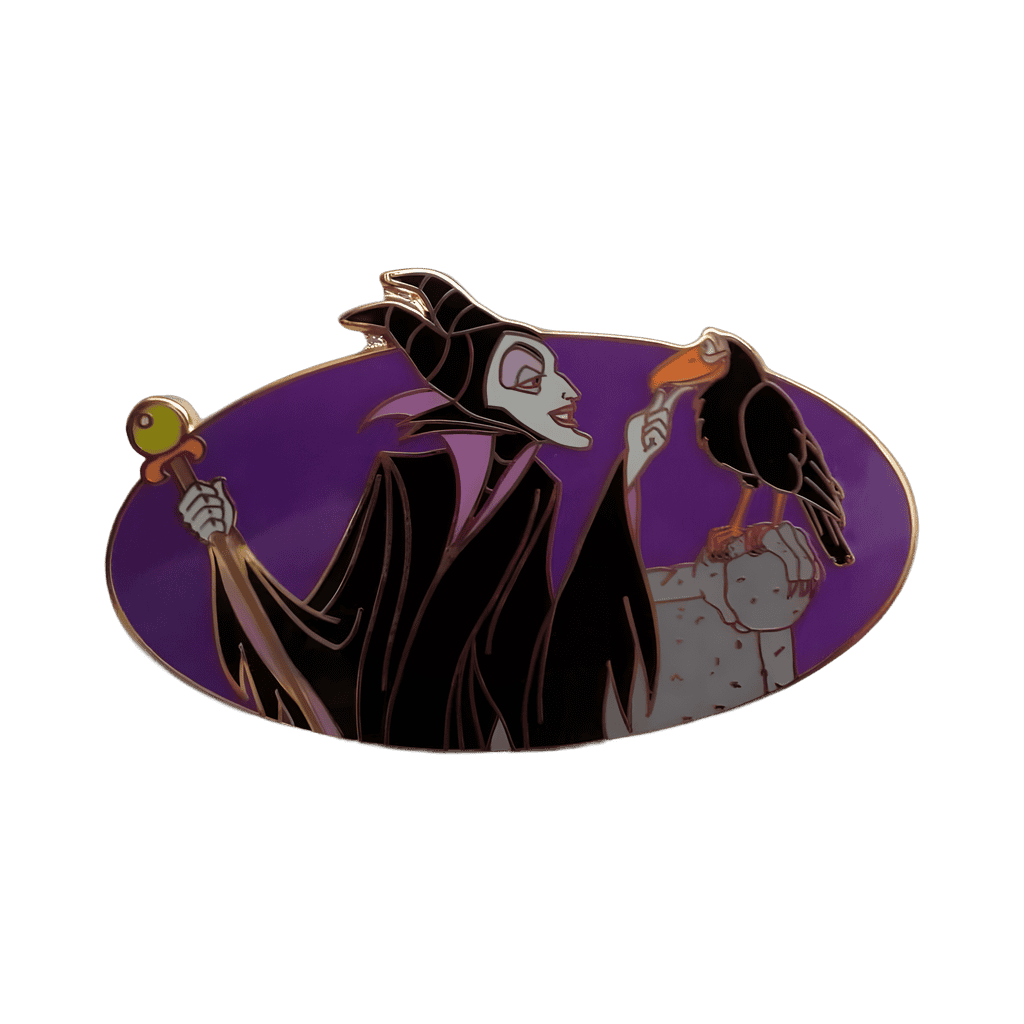 Maleficent with Diablo Disney pin