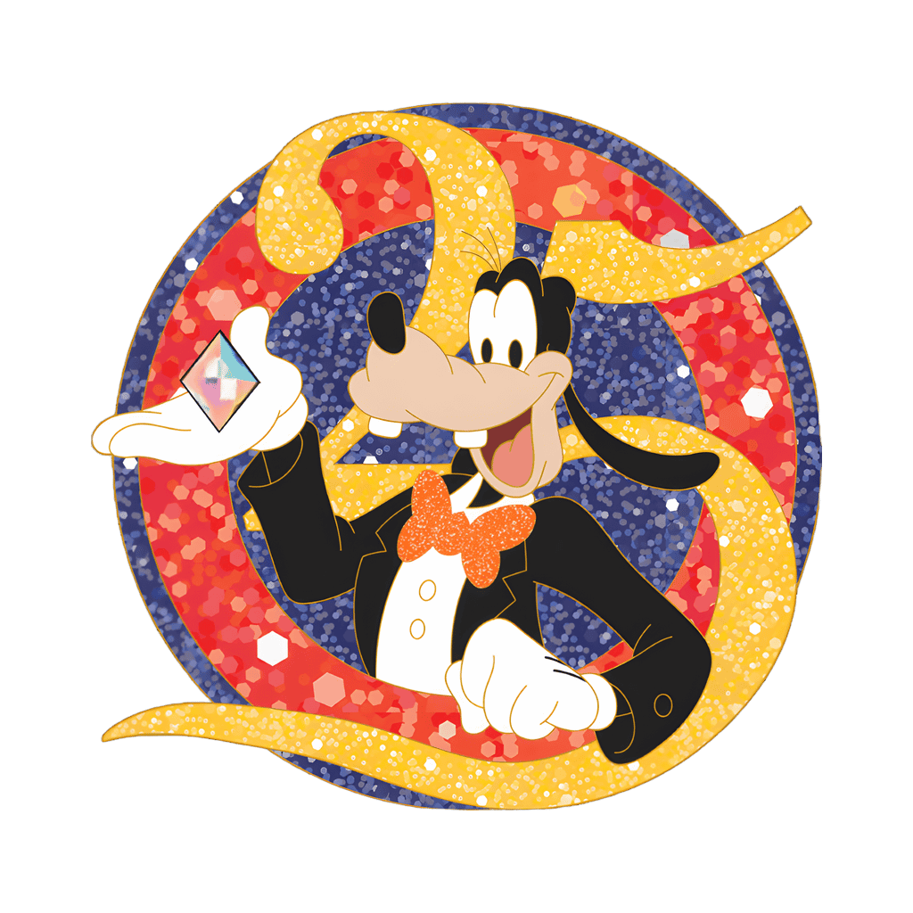 Cele-BRUNCH-ion Gift — Goofy with 25th Anniversary Logo Disney pin