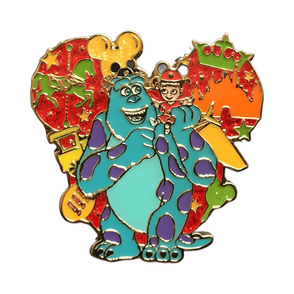 Sulley and Boo Disney pin