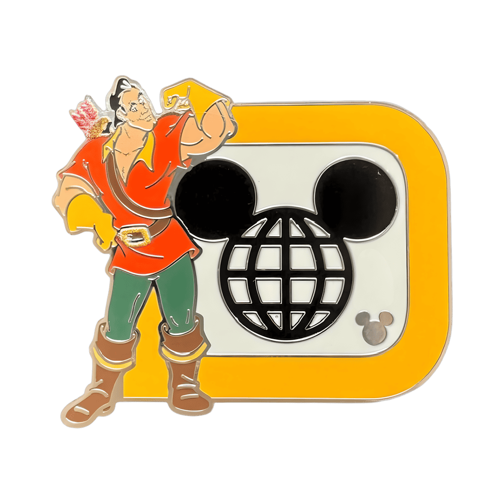 Gaston Disney pin