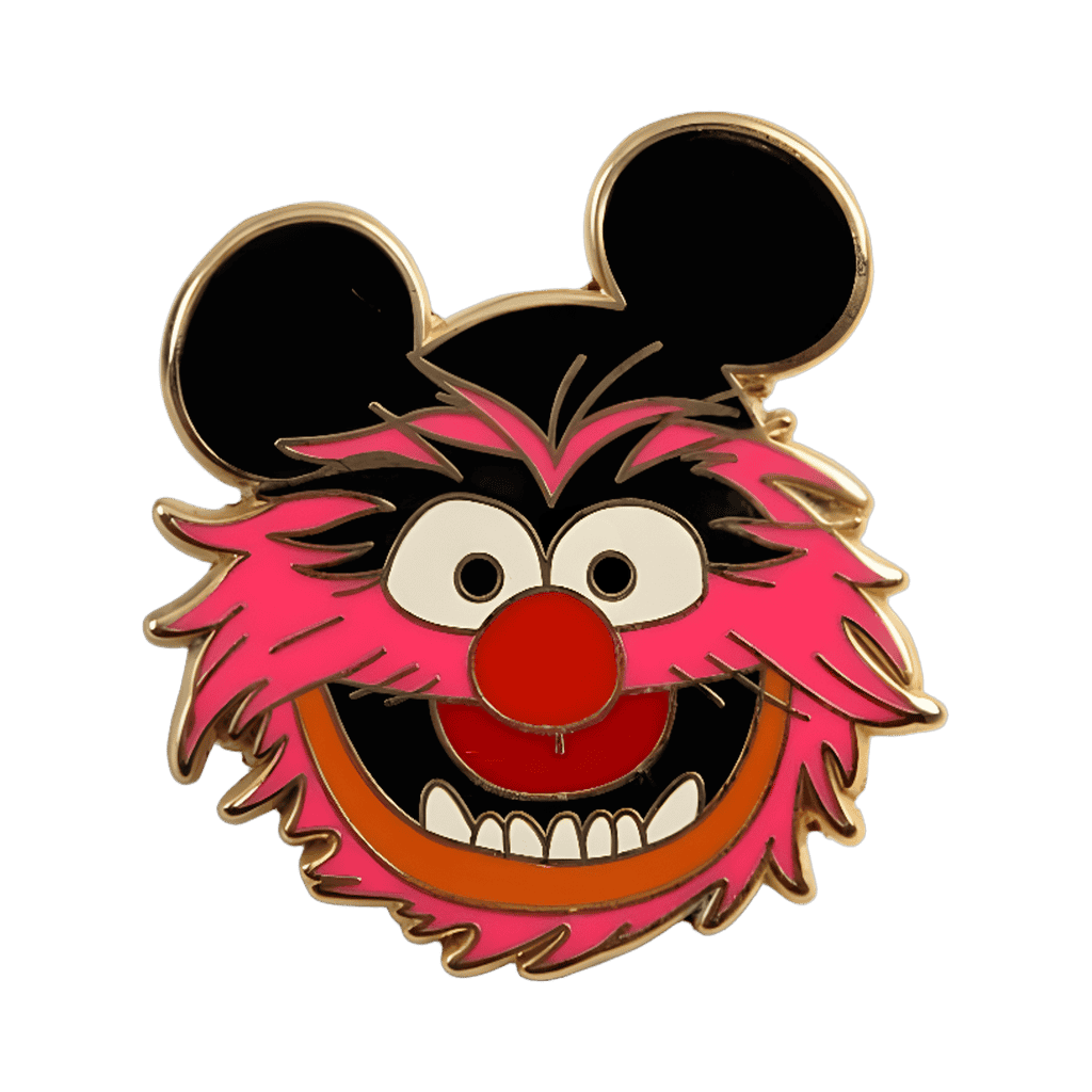 Animal in Mickey Hat Disney pin