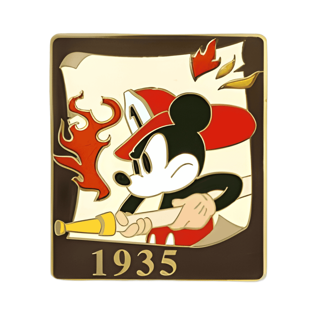 Mickey's Fire Brigade (1935) Disney pin