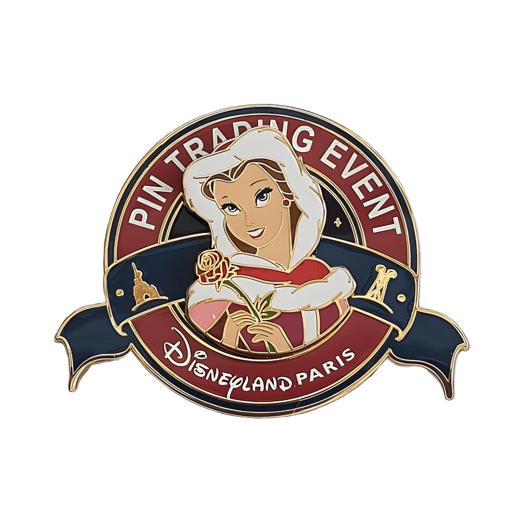 Belle Christmas Disney pin
