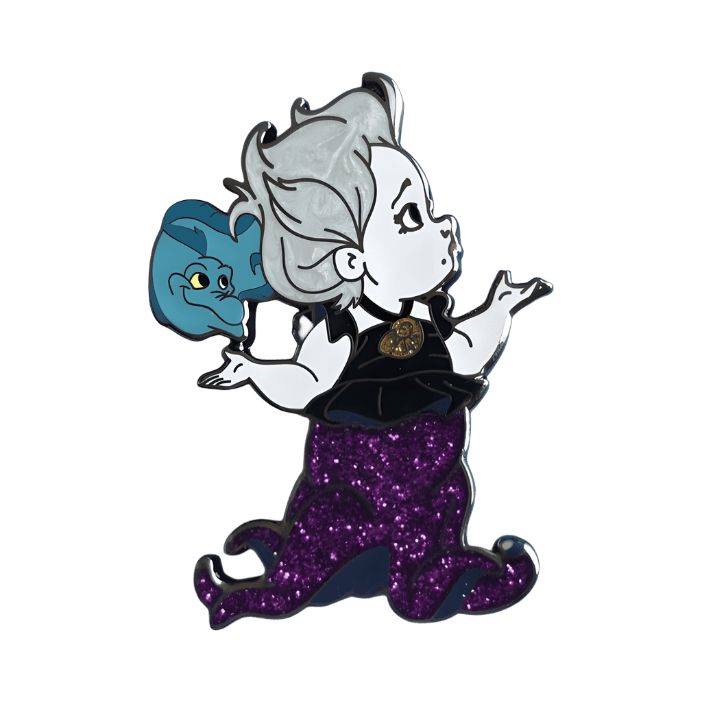 DS - Ursula Animator's Doll Pin Set - Ursula & Jetsam Disney pin