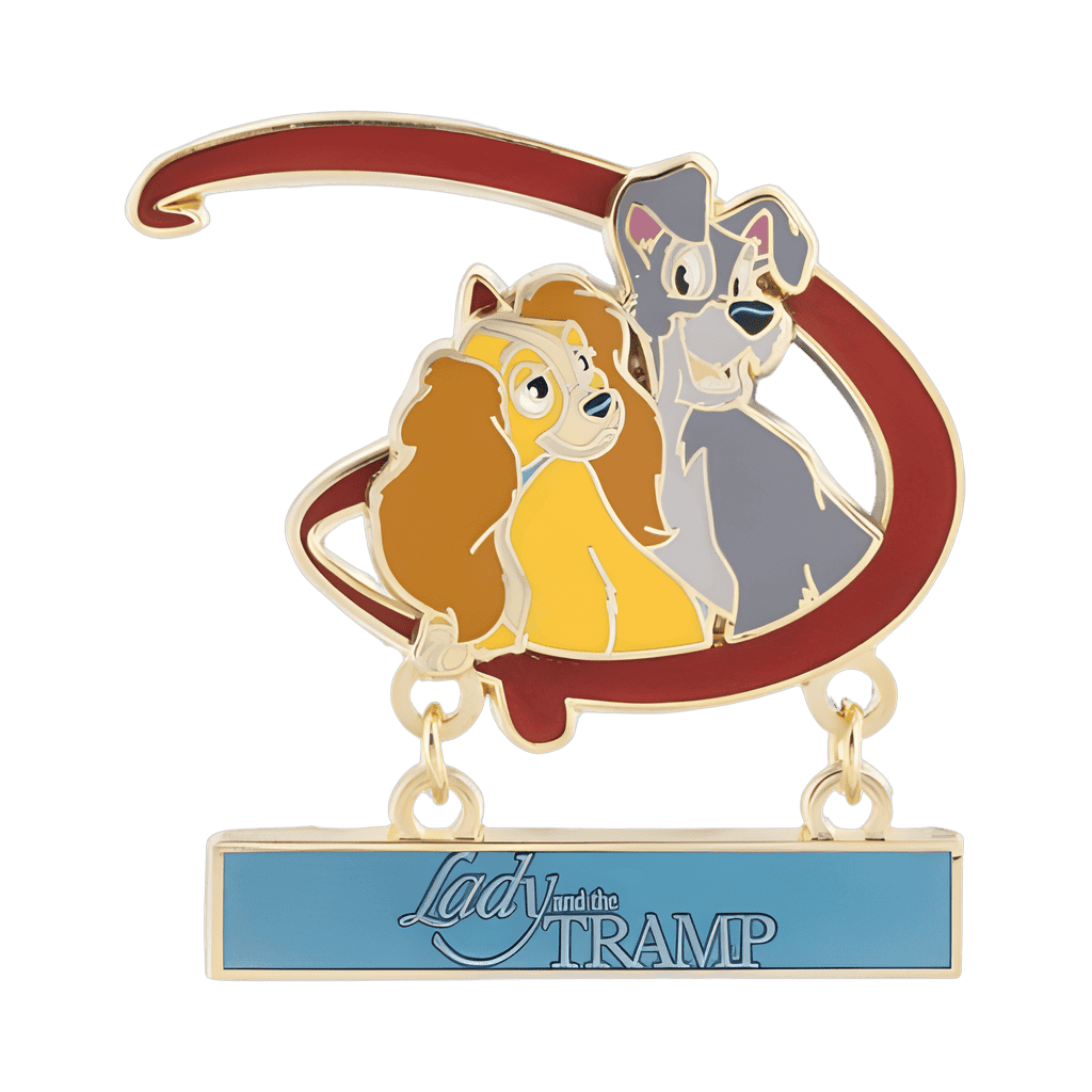 Lady and the Tramp Disney pin