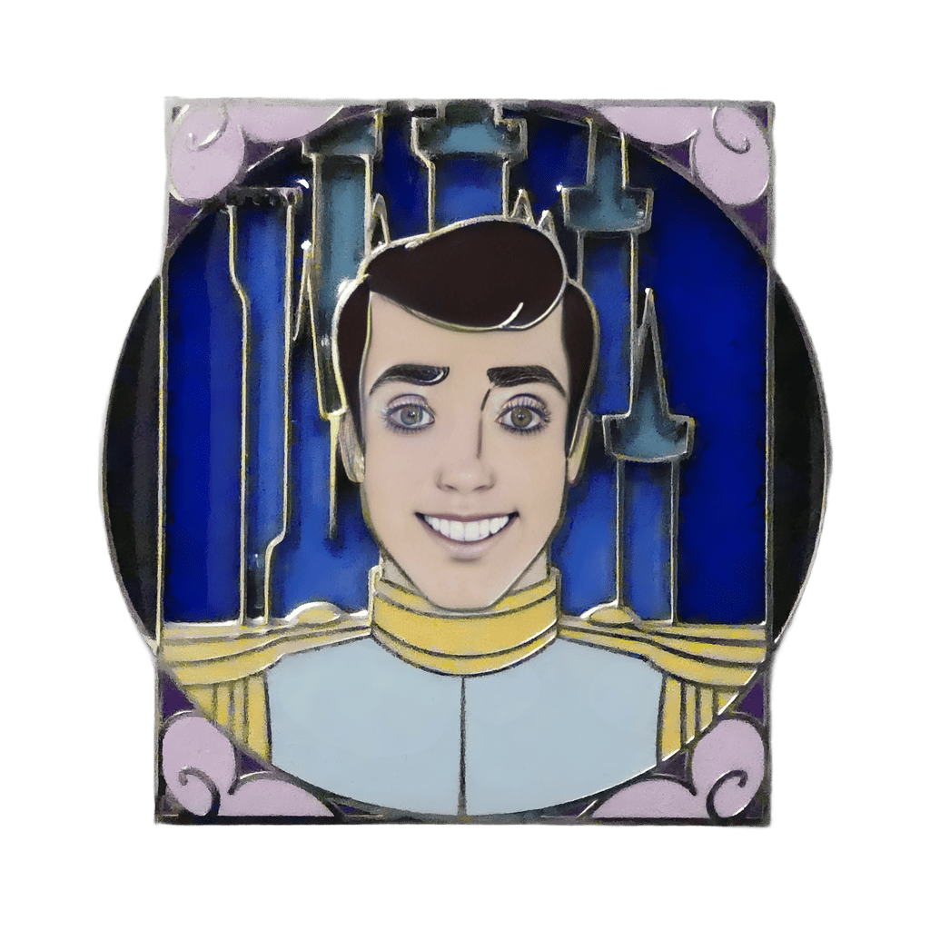 Prince Charming Disney pin