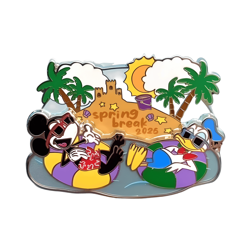 2025 - Paul Rudish Mickey and Donald Floating on Inner Tubes Disney pin