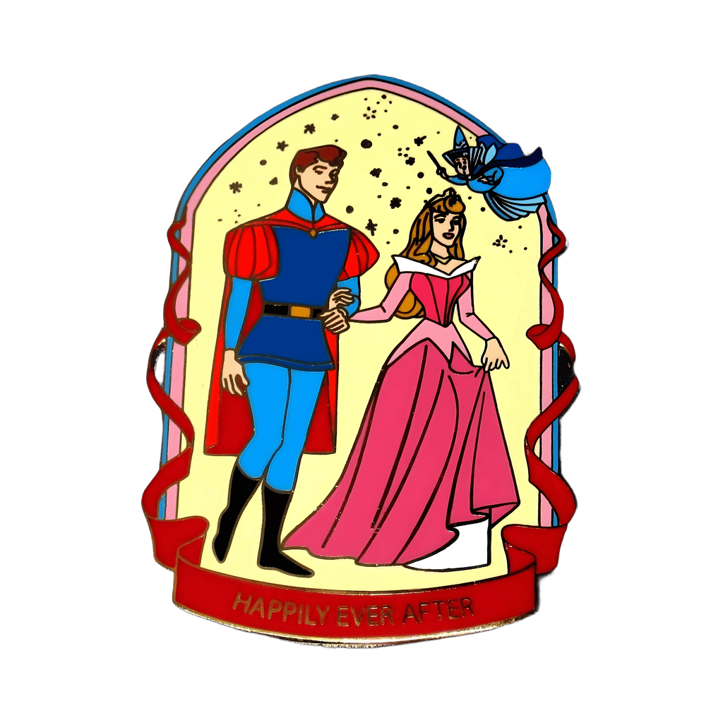 Aurora & Phillip Disney pin