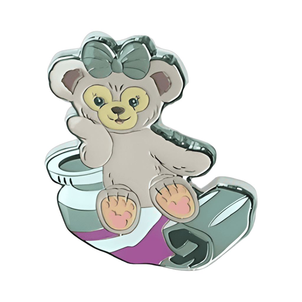 Shellie may purple tube Disney pin