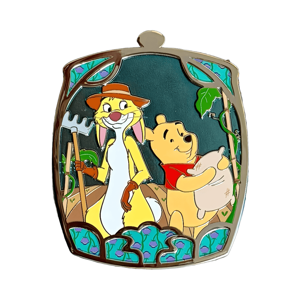 Pooh and Rabbit Disney pin