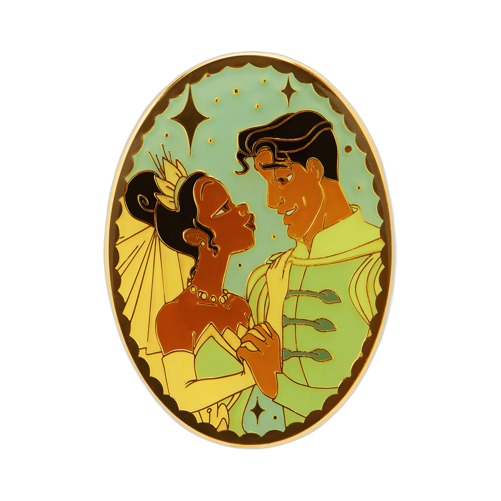 Tiana & Naveen Portrait Disney pin