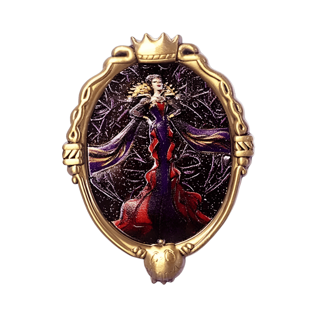 Evil Queen Portrait Disney pin
