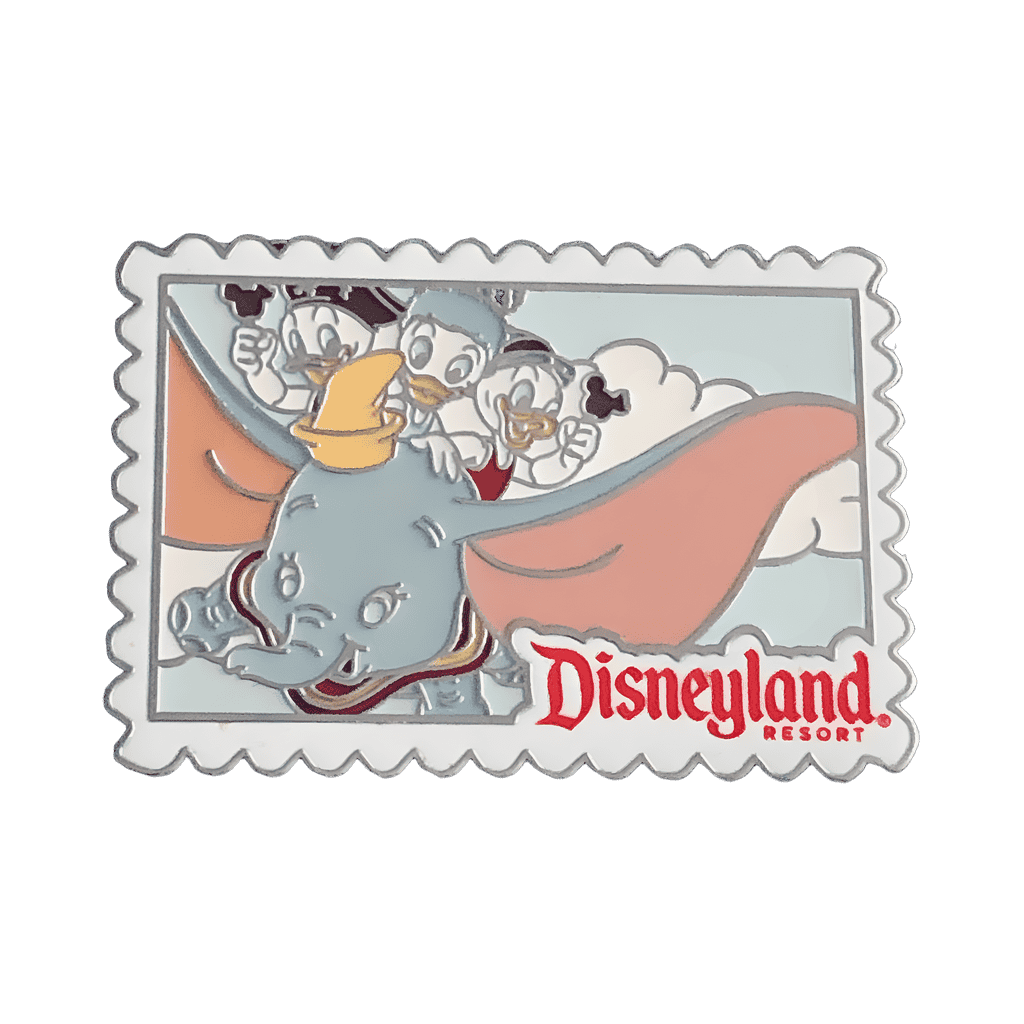 Huey, Dewey and Louie on Dumbo the Flying Elephant Disney pin