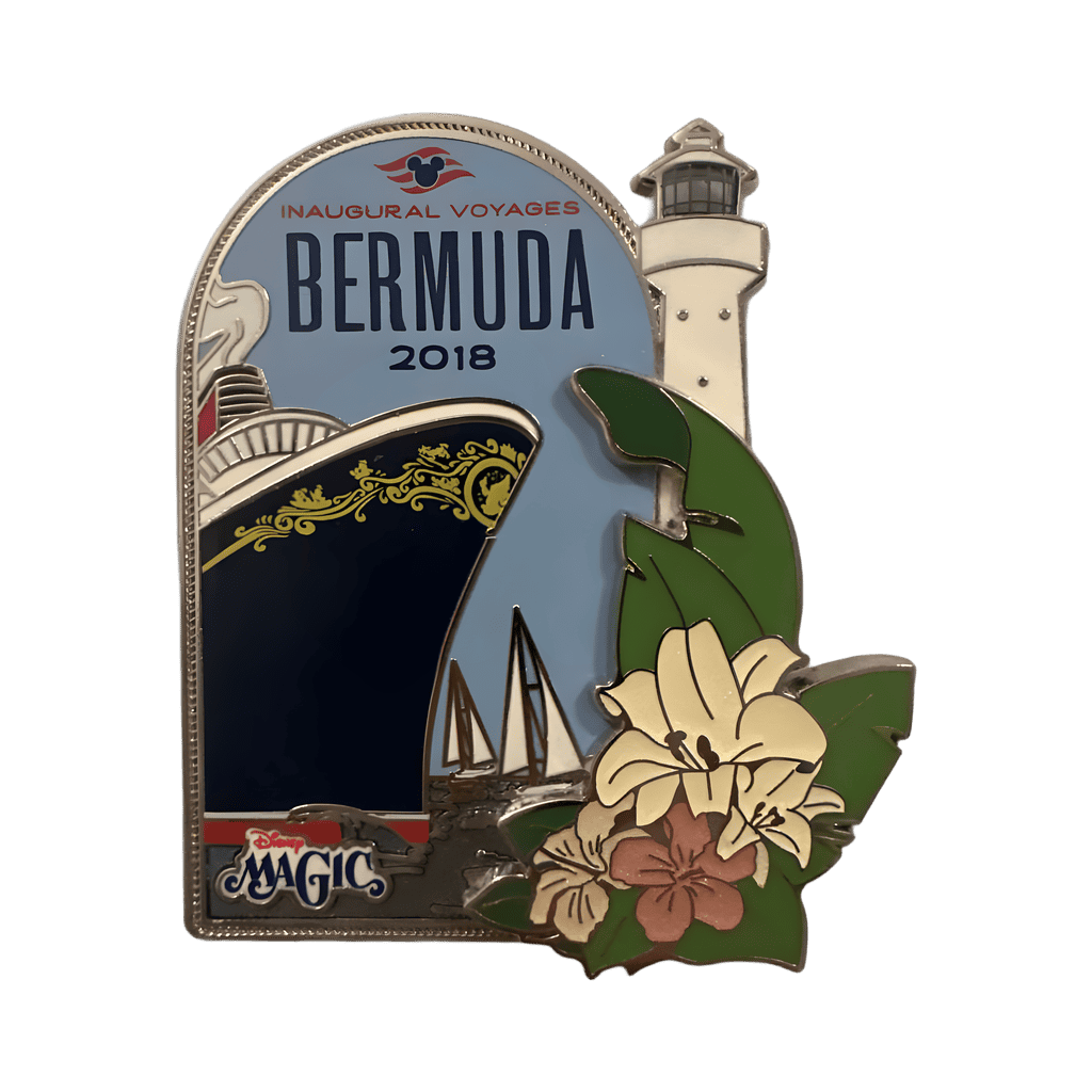 DCL Inaugural Bermuda 2018 Disney pin