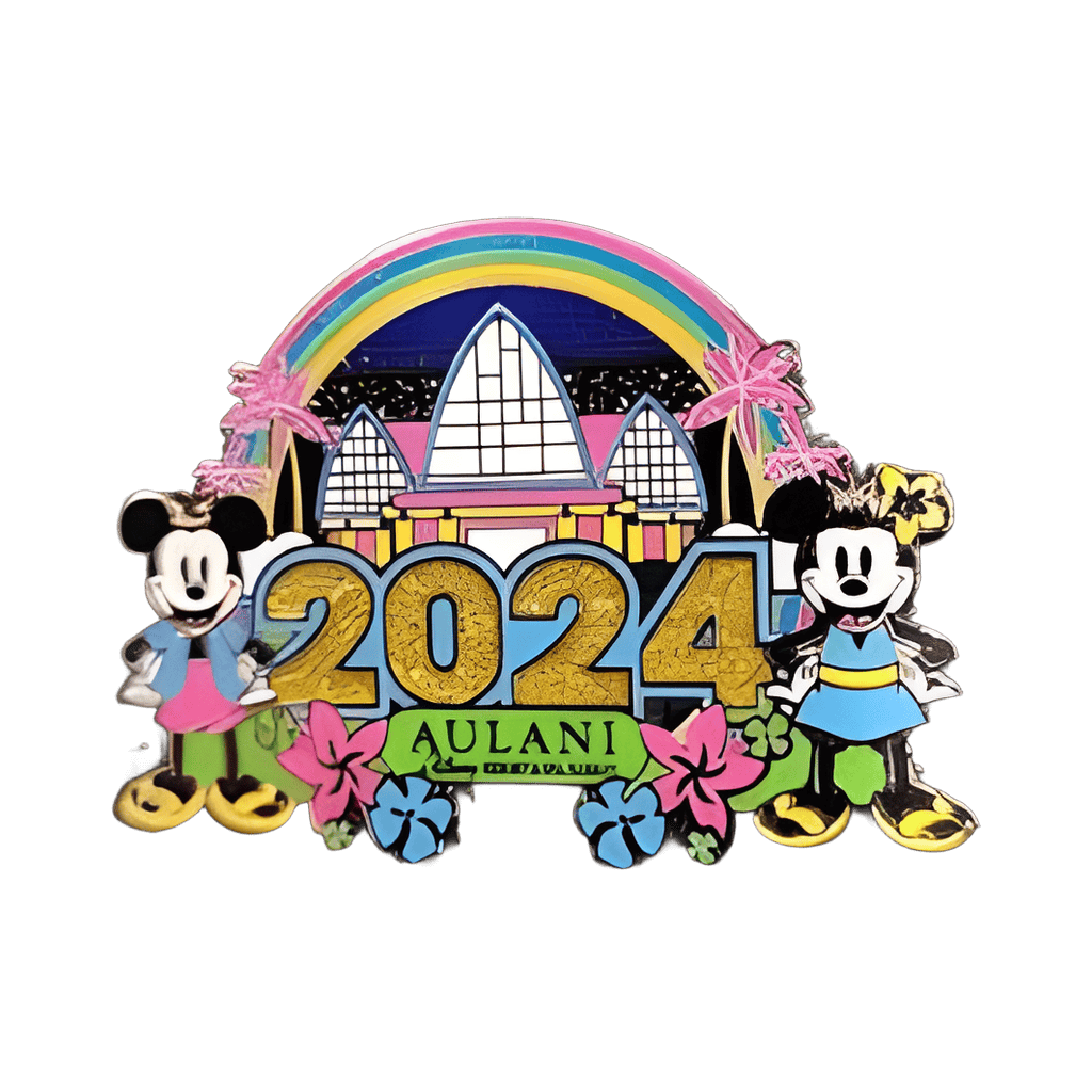 Aulani 2024 dated pin Disney pin