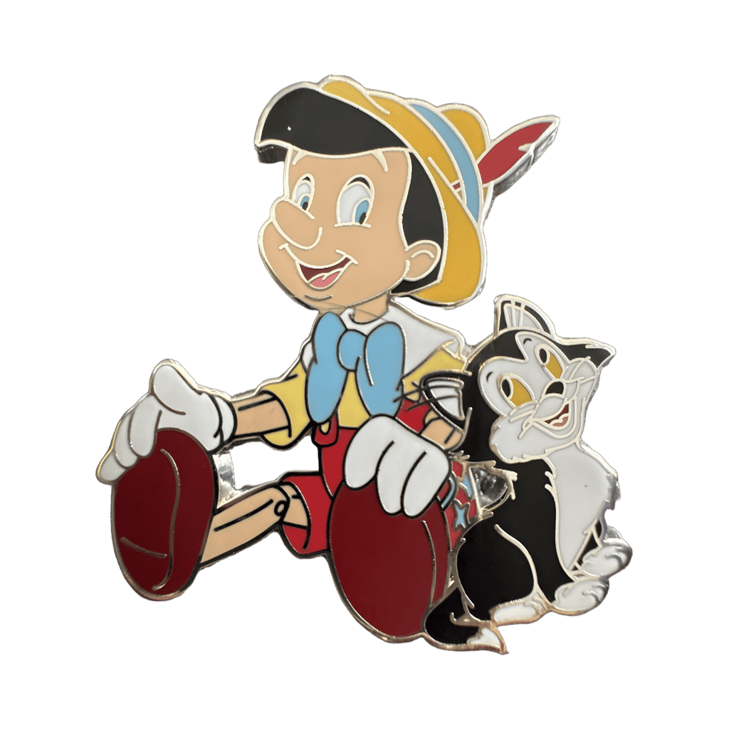 Pinocchio and Figaro Disney pin
