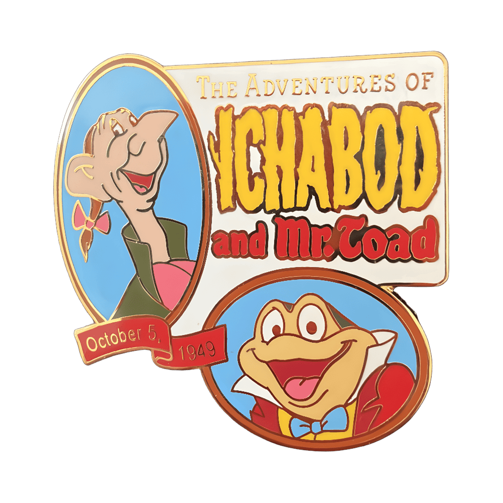 #89 - Ichabod & Mr. Toad Disney pin