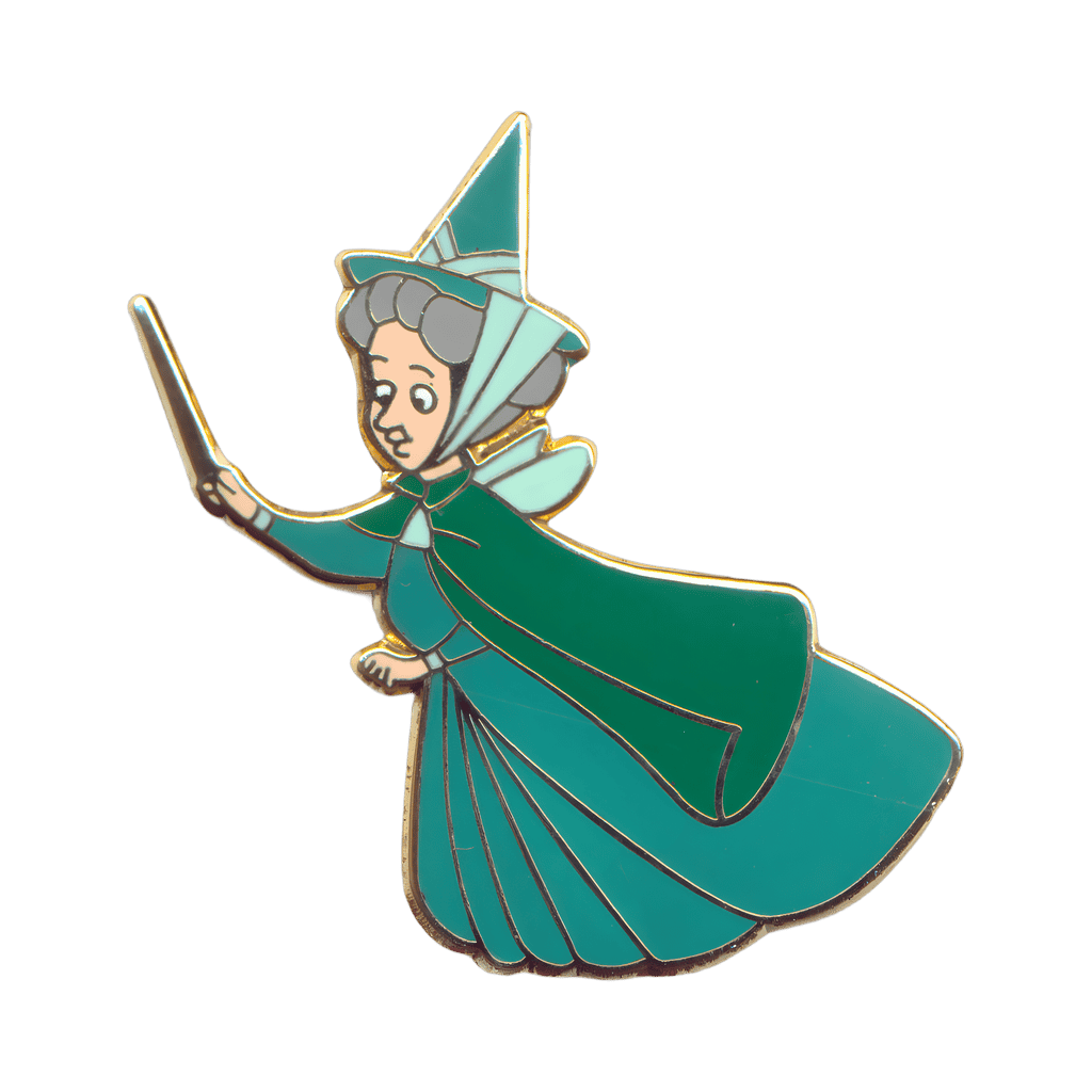 Fauna Casting a Spell Disney pin
