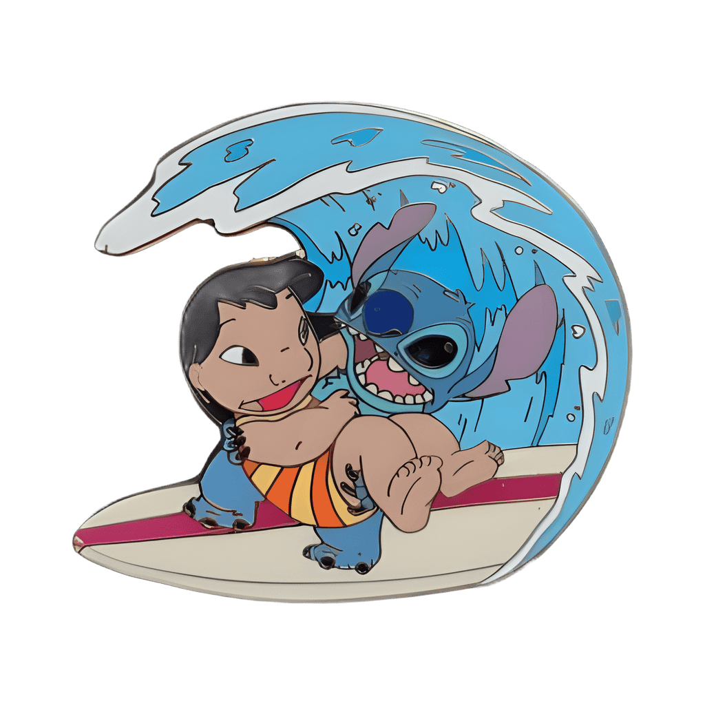 Lilo and Stitch Surfing Disney pin