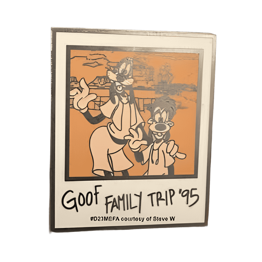 Goof Family Trip '95 Disney pin