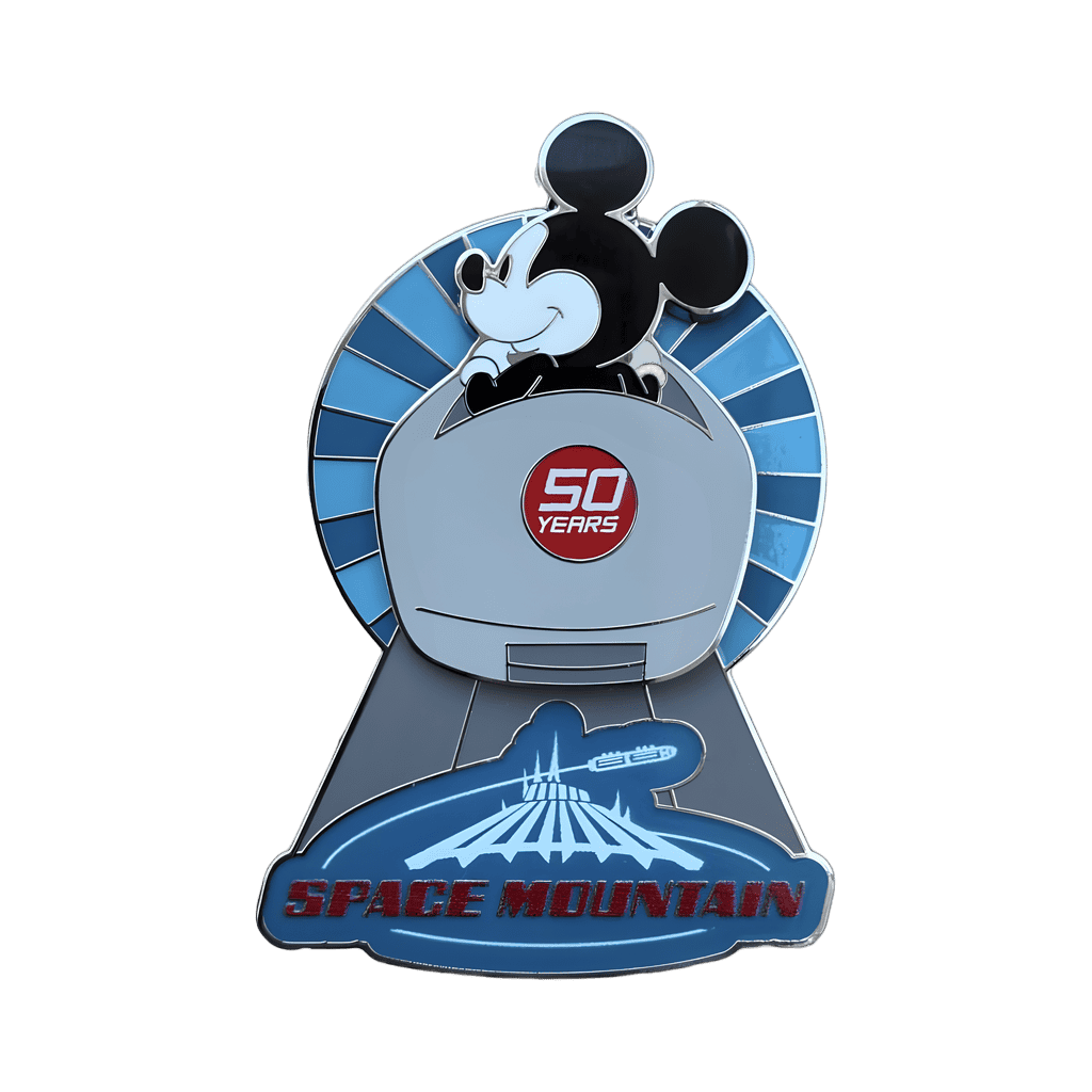 50th Anniversary - Space Mountain Mickey Disney pin