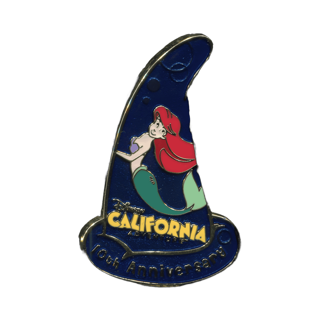 Disney's California Adventure 10th Anniversary - Ariel Disney pin