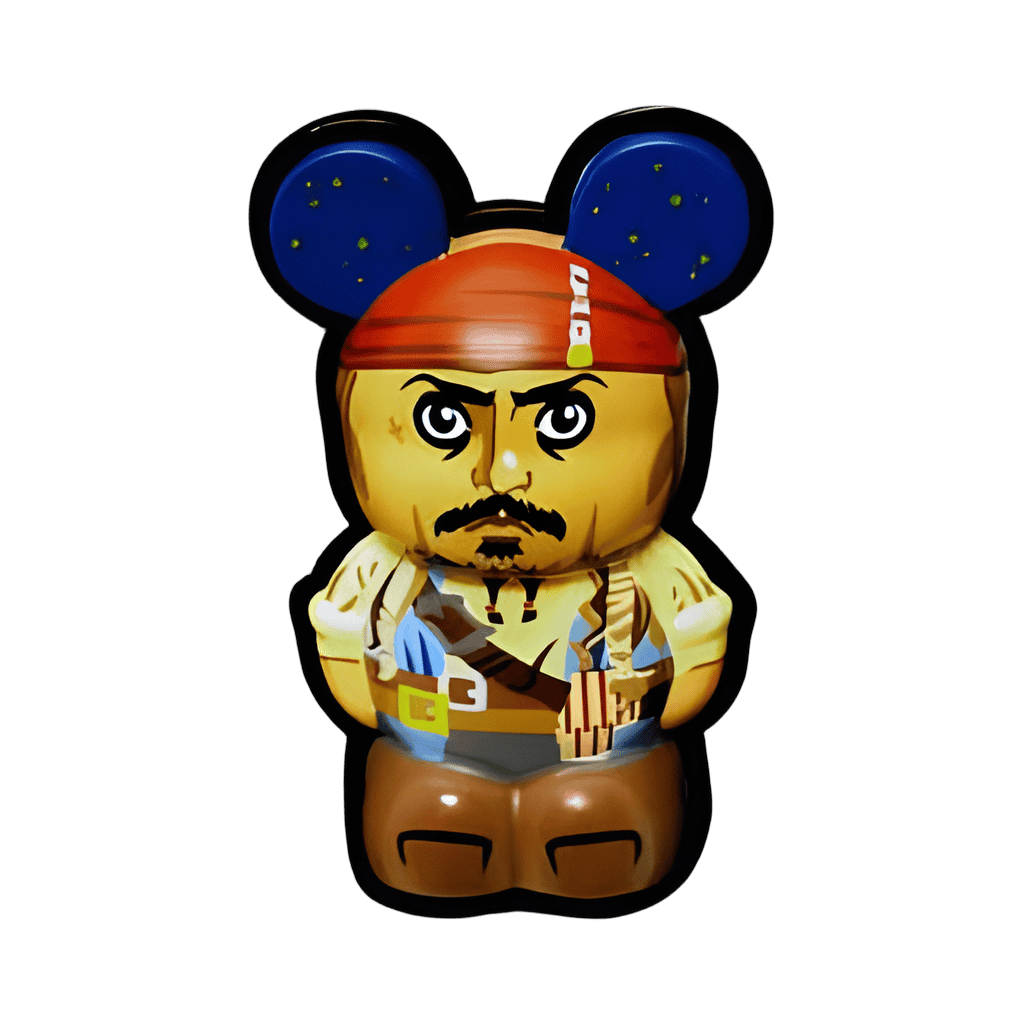 Captain Jack Sparrow Disney pin