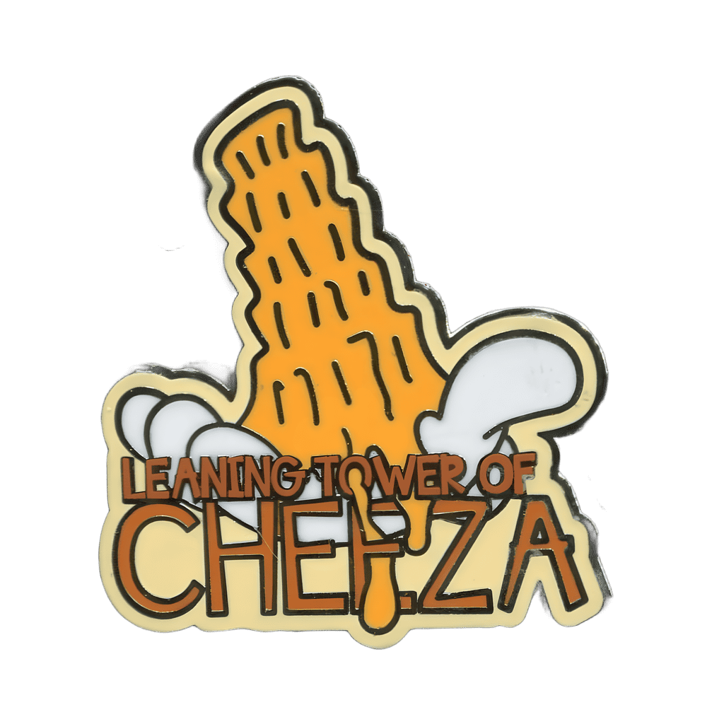 Leaning Tower of Cheeza Disney pin