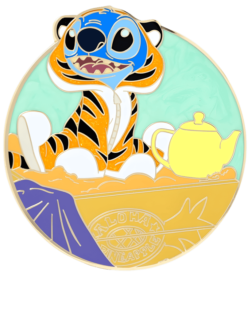 Stitch dressed as Rajah Disney pin