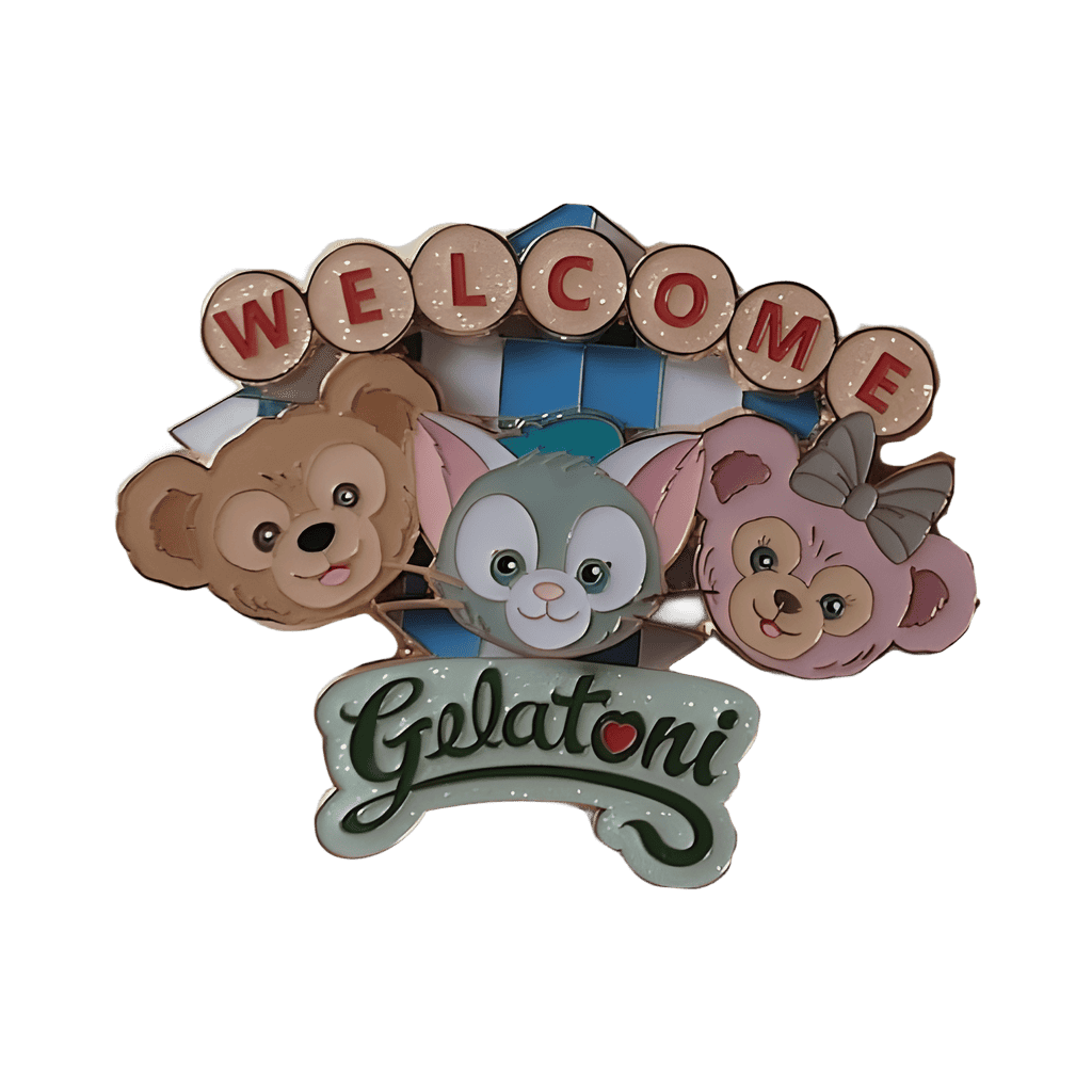 Jumbo Duffy Gelatoni Shellie May Disney pin