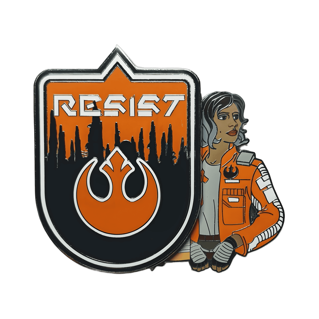 Lieutenant Bek / Vi Resist Disney pin