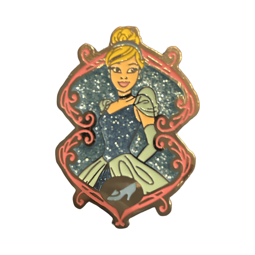 Framed Cinderella Disney pin