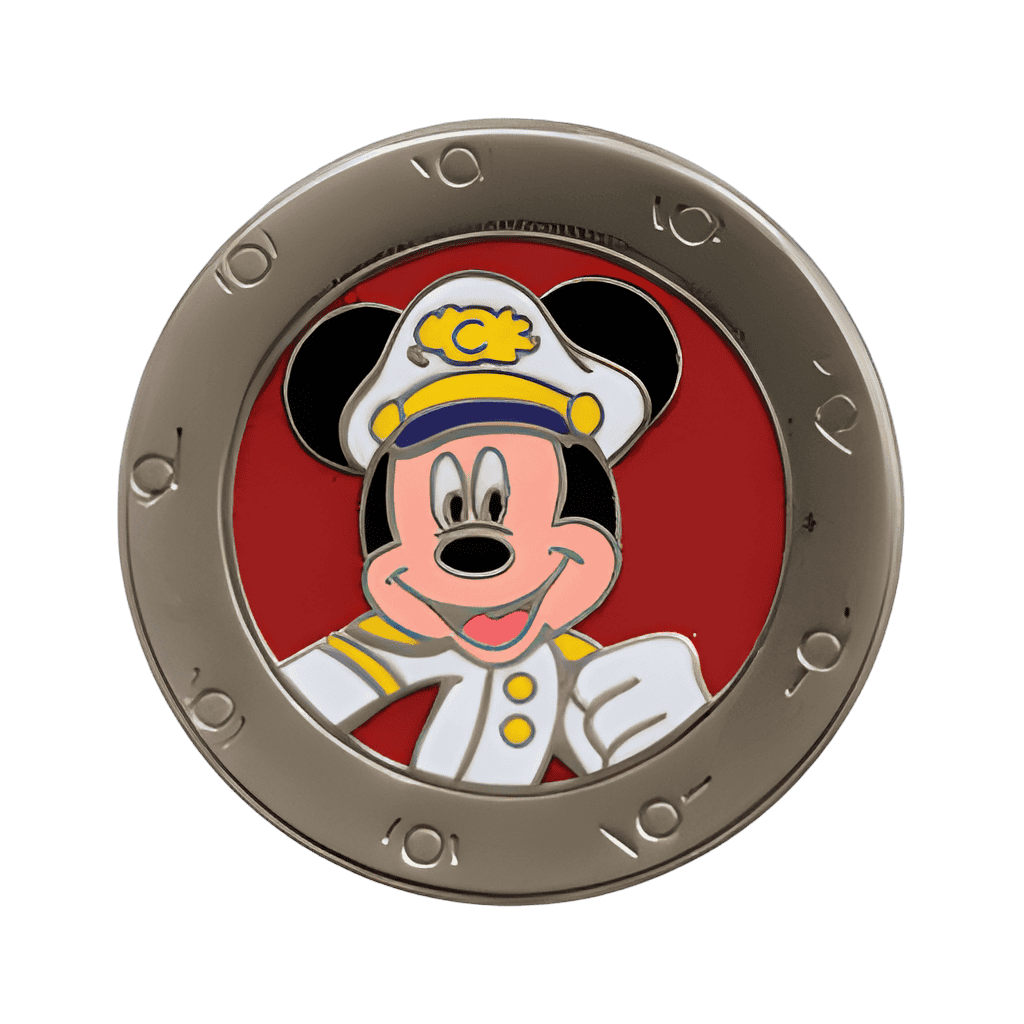 Captain Mickey Mouse Disney pin