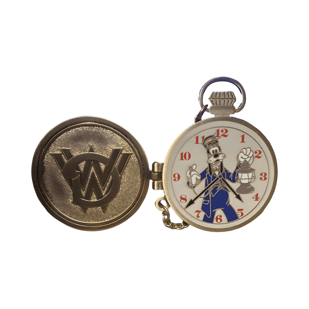 Goofy WDW Railroad Pocket Watch Disney pin