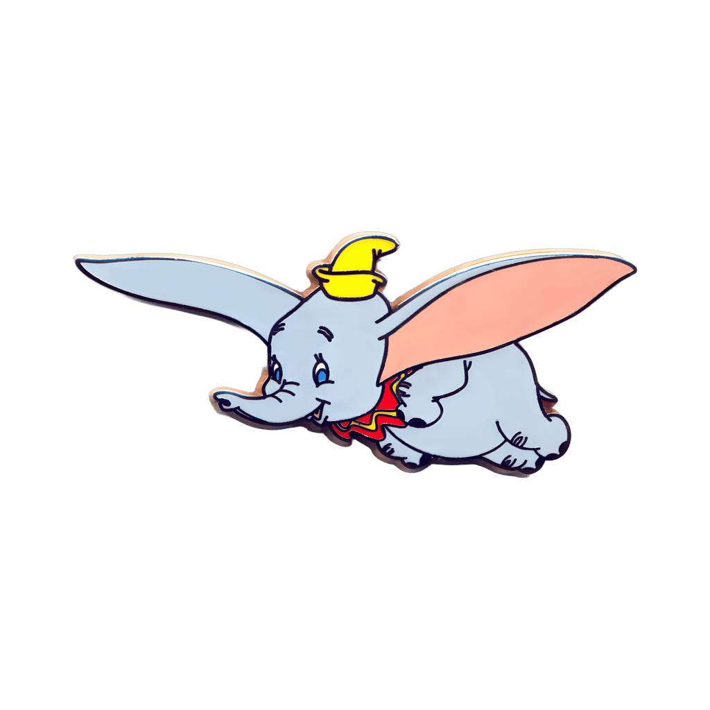 Dumbo flying Disney pin