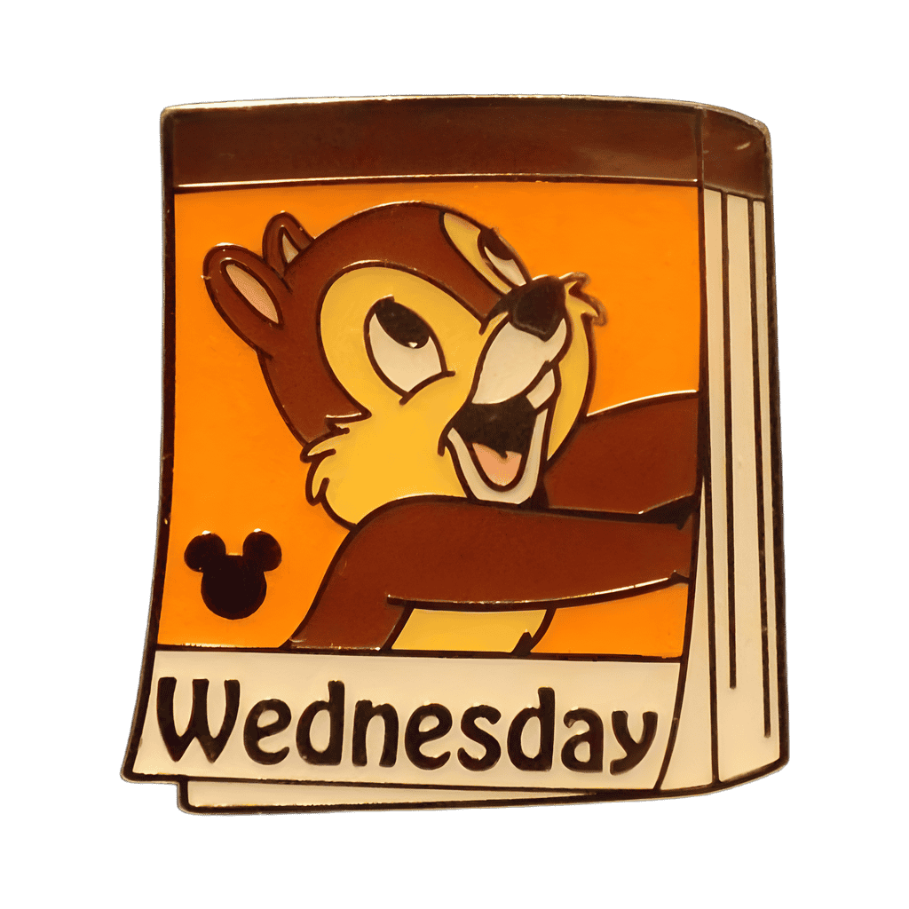 Wenesday (Chip) Disney pin