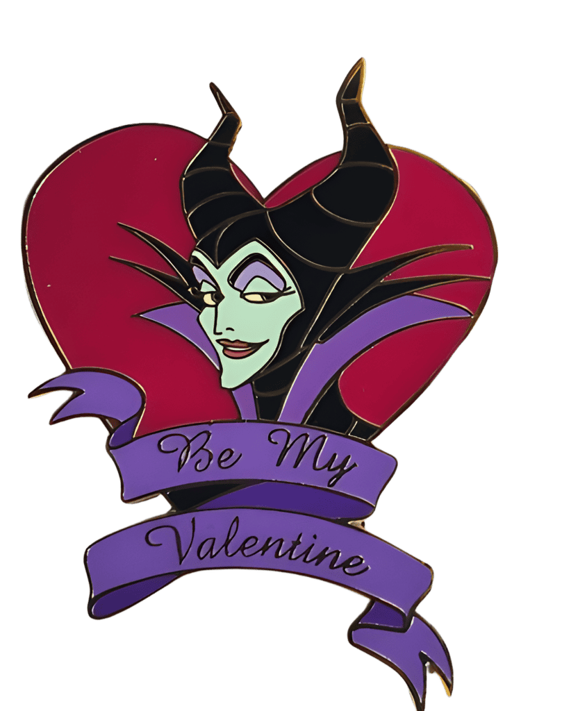 Valentine Maleficent (Be My Valentine) Disney pin