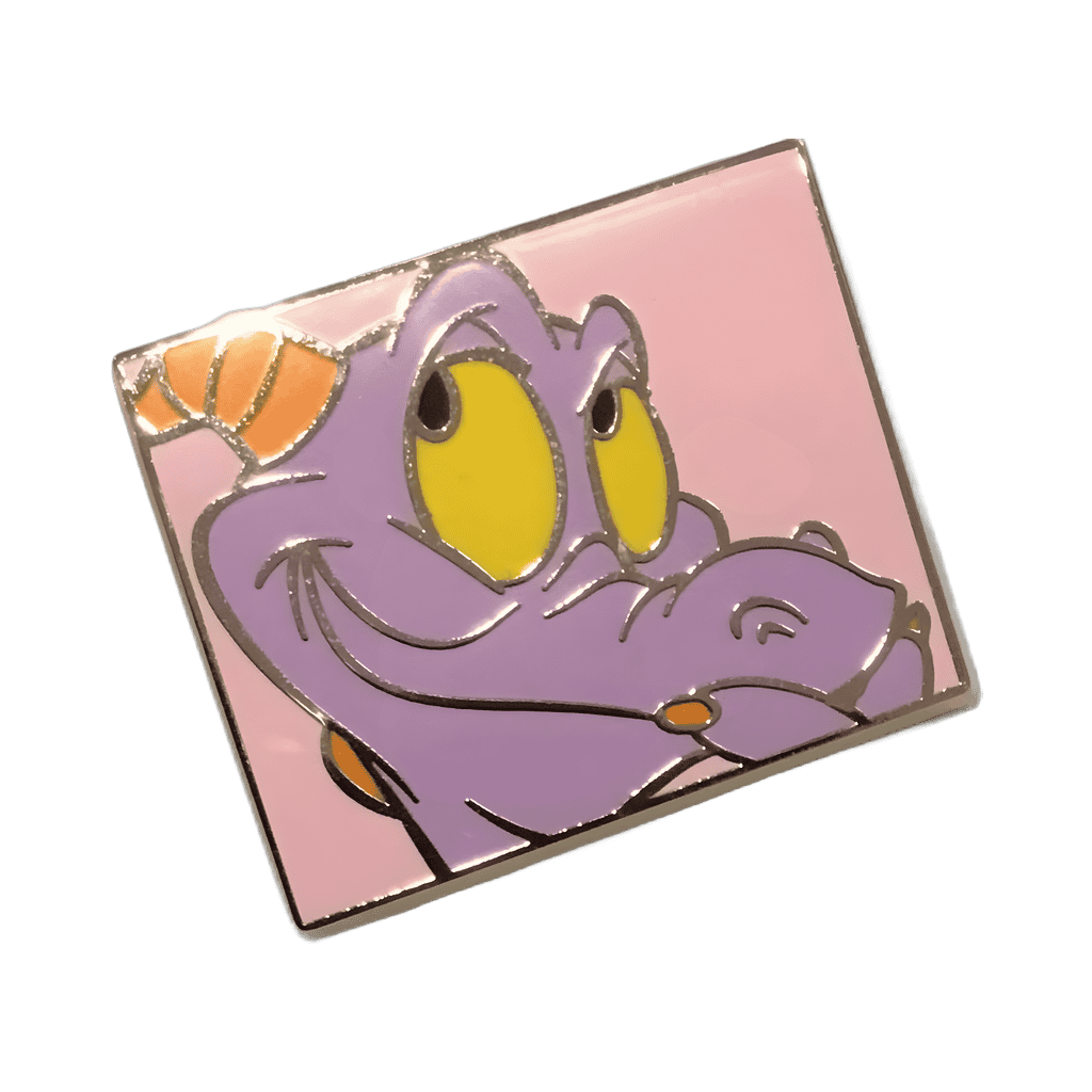 Pink Background Disney pin