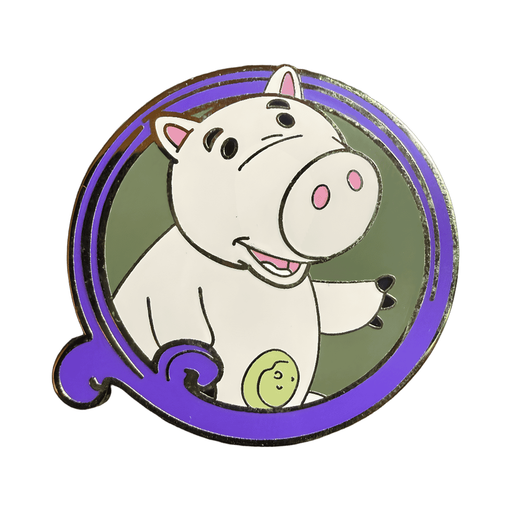 Hamm portrait Disney pin
