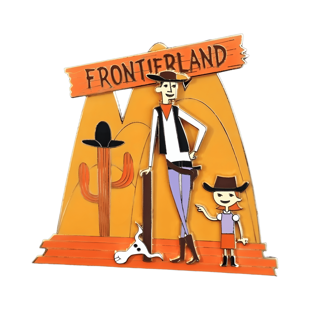 Frontierland Disney pin