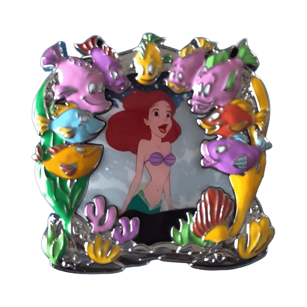 Version 1 - Ariel on Rock Disney pin