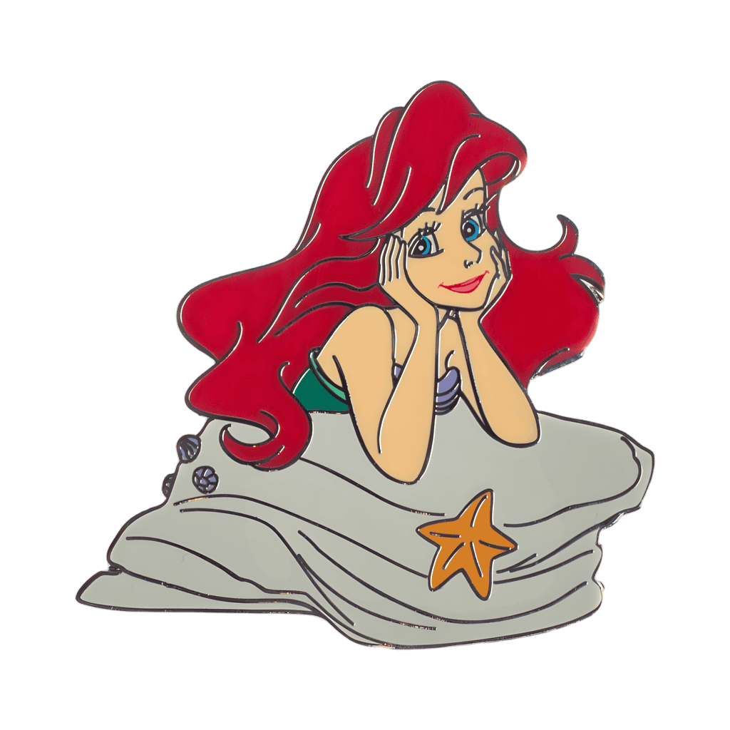 Ariel on Grotto Rock Disney pin