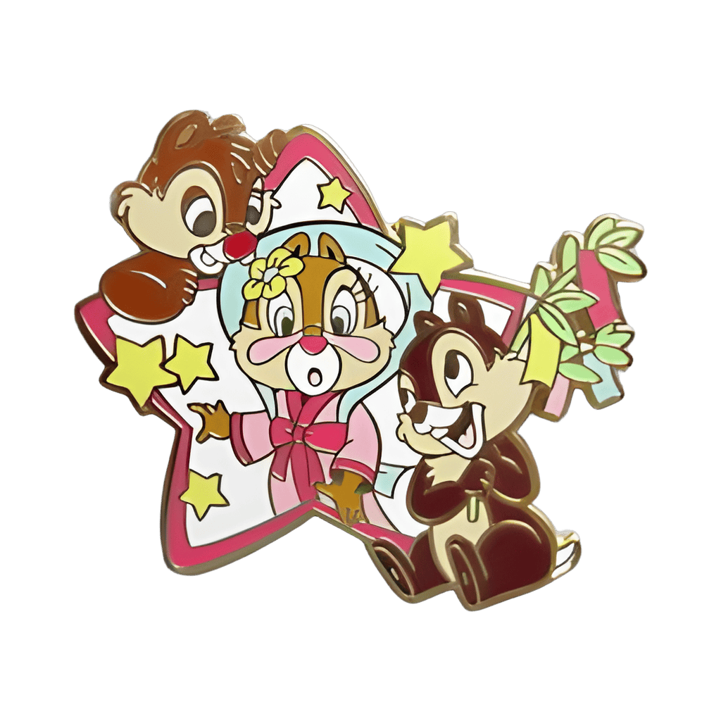 Disney's Star Festival - Chip, Dale, & Clarice Disney pin