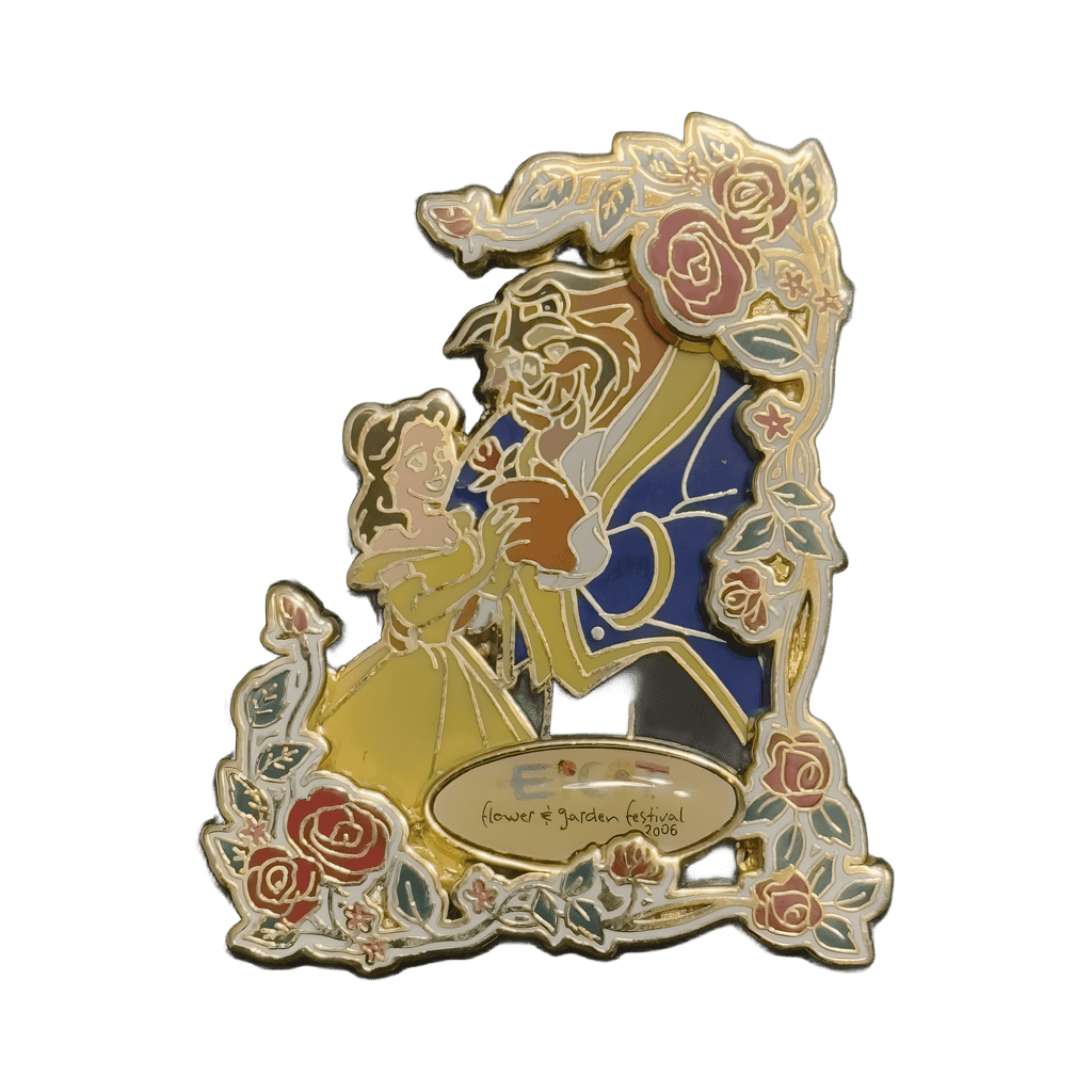 Annual Passholder- Beauty & the Beast Disney pin