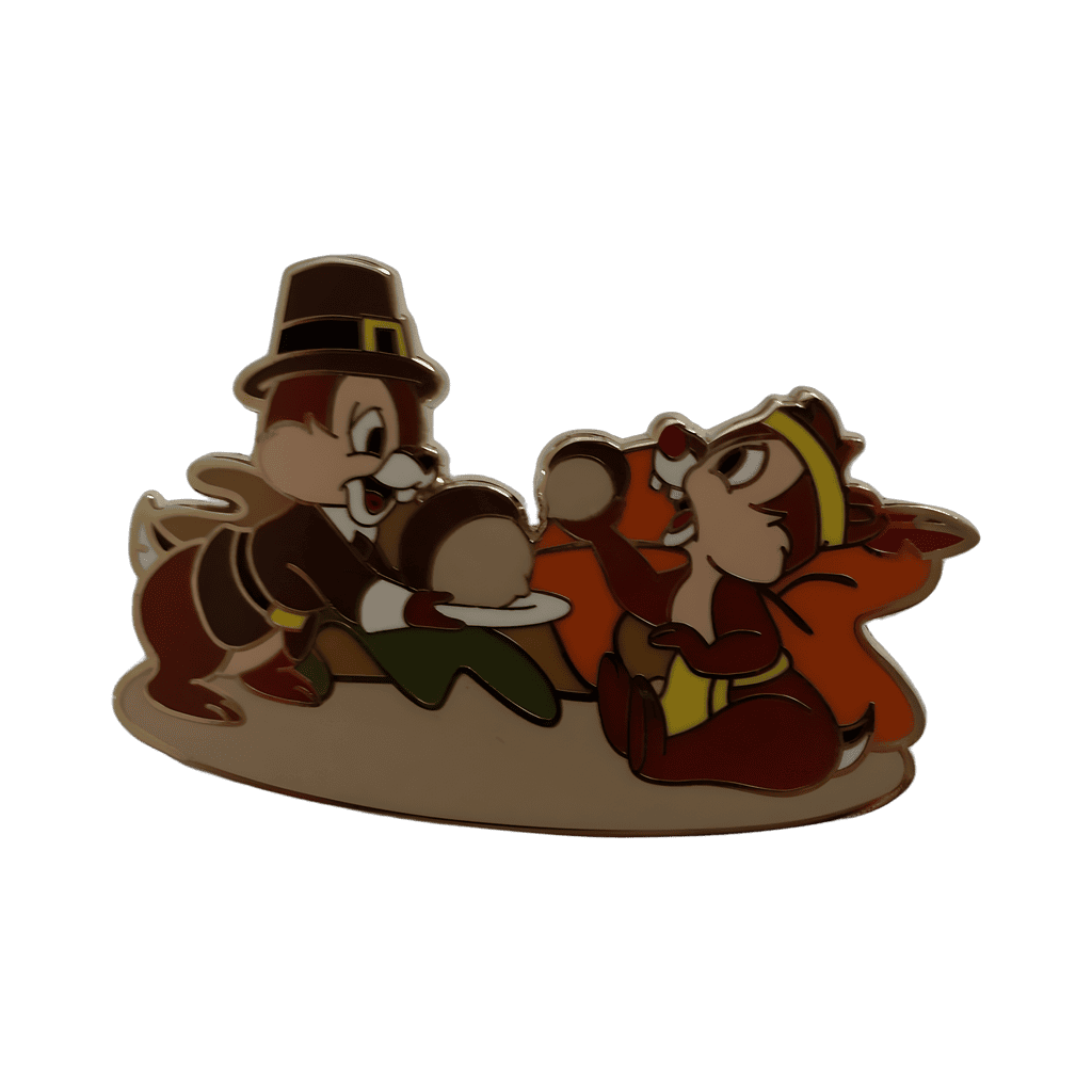 Chip dale Thanksgiving 2012 Disney pin